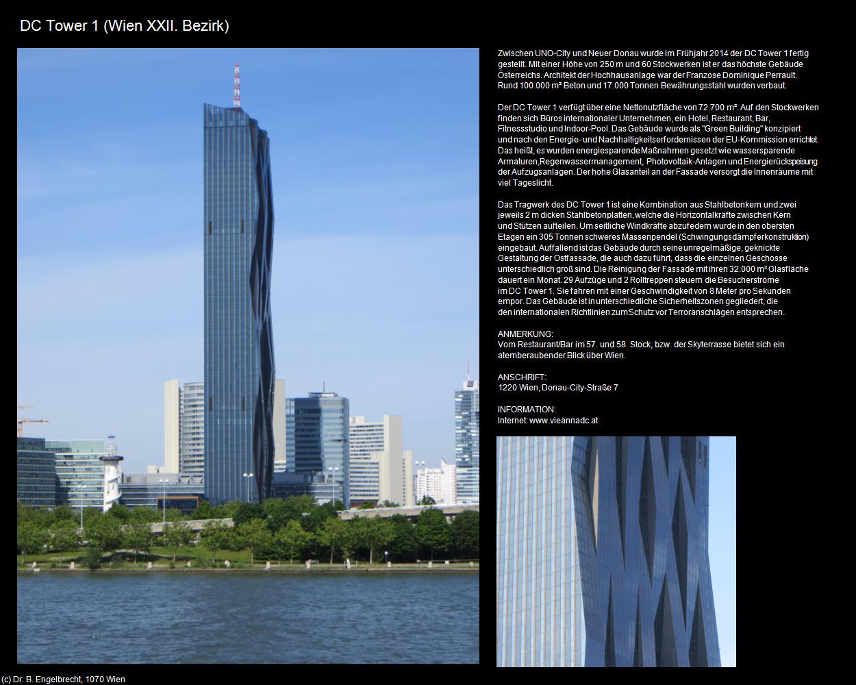 DC Tower 1  (XXII. Bezirk-Donaustadt) in Kulturatlas-WIEN