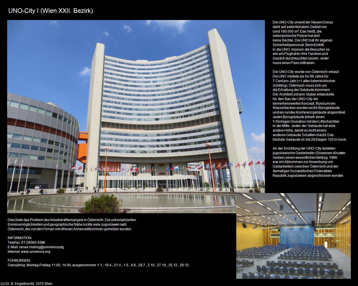 UNO-City I (XXII. Bezirk-Donaustadt) in Kulturatlas-WIEN