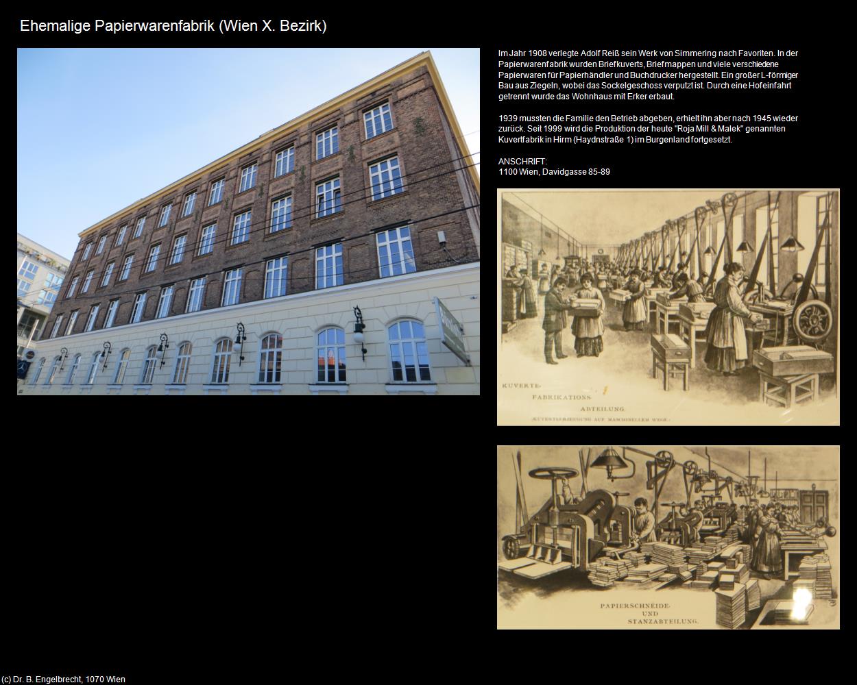 Ehem. Papierwarenfabrik  (X. Bezirk-Favoriten) in Kulturatlas-WIEN