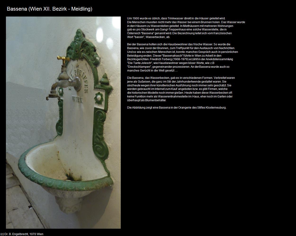 Bassena (XII. Bezirk-Meidling) in Kulturatlas-WIEN