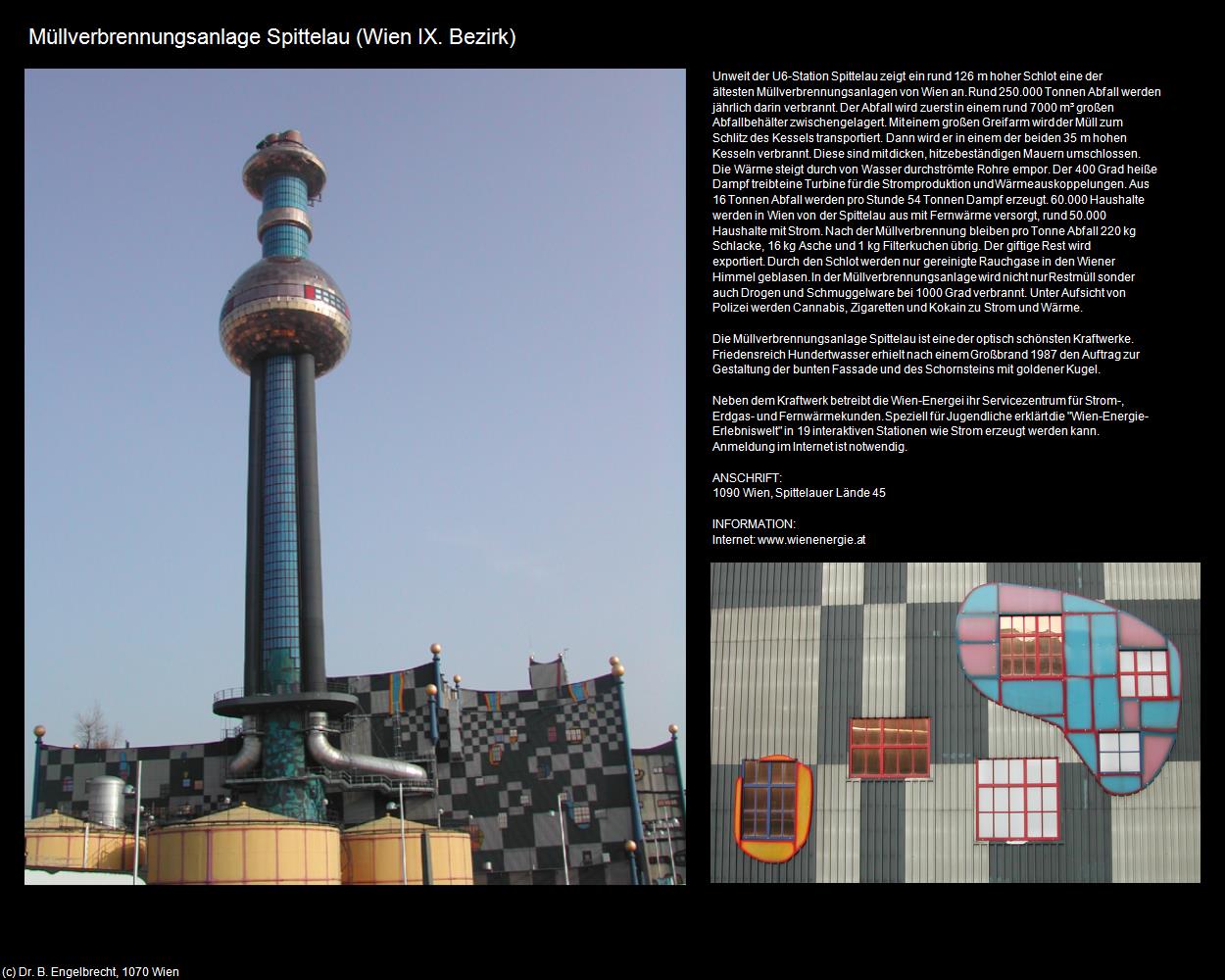 Müllverbrennungsanlage Spittelau (IX. Bezirk-Alsergrund) in Kulturatlas-WIEN