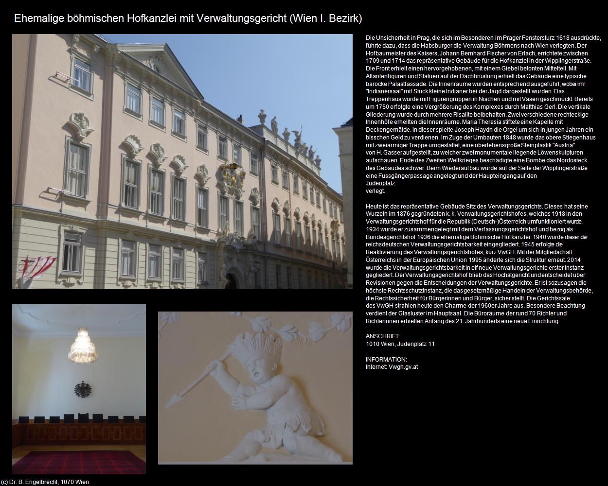 Ehem. böhmischen Hofkanzlei mit Verwaltungsgericht  (I. Bezirk-Innere Stadt) in Kulturatlas-WIEN(c)B.Engelbrecht