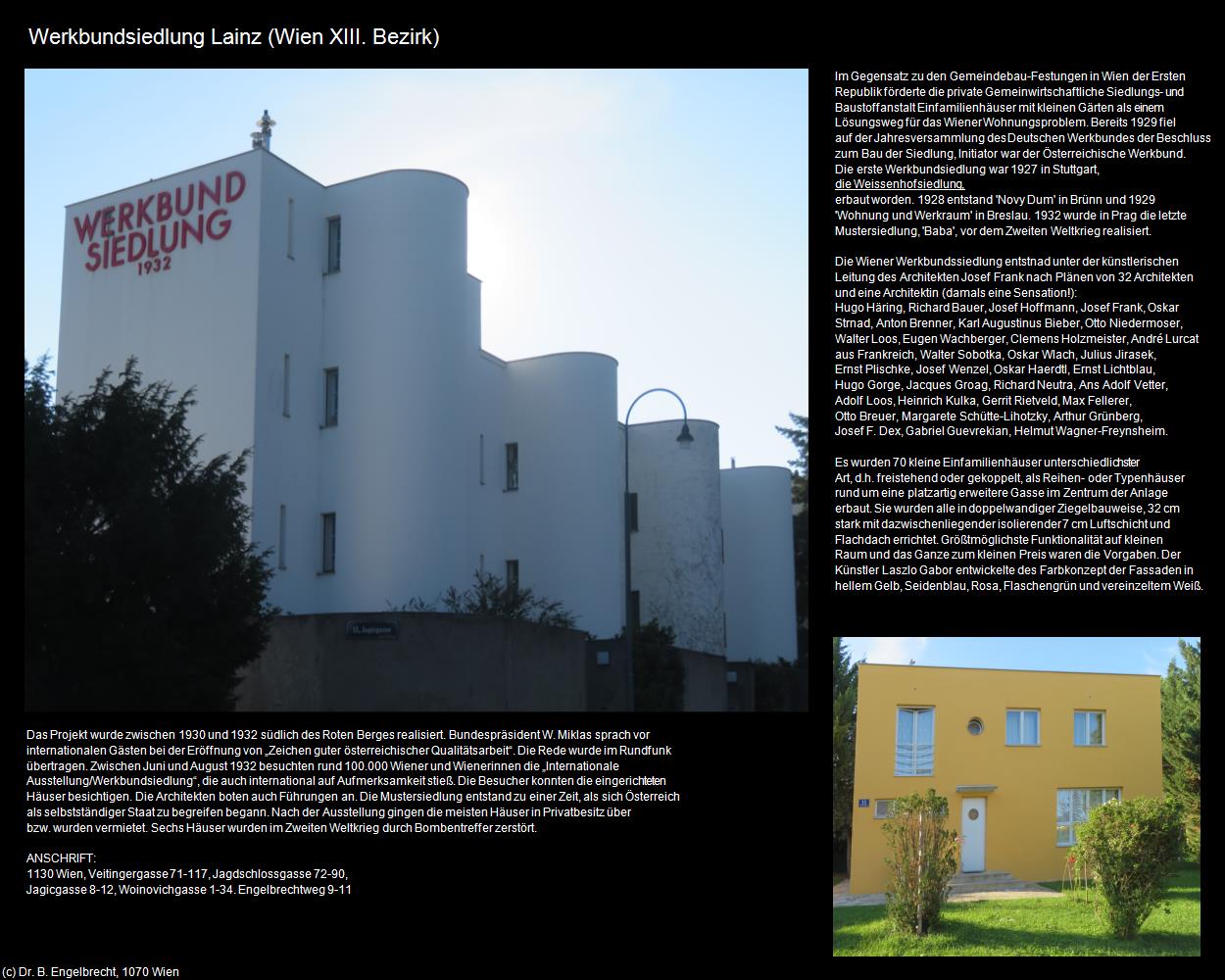 Werkbundsiedlung (XIII. Bezirk-Hietzing) in Kulturatlas-WIEN(c)B.Engelbrecht