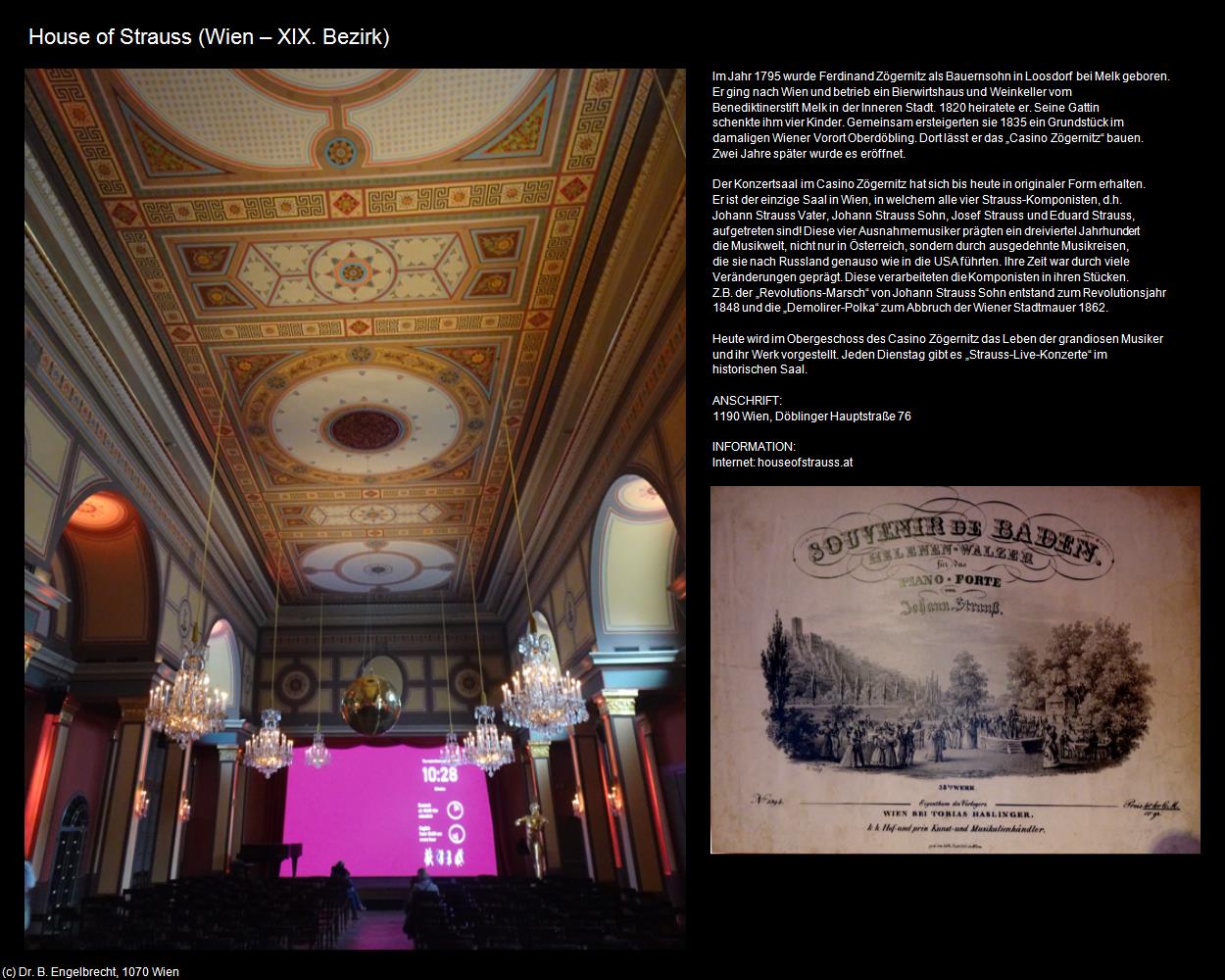 House of Strauss (XIX. Bezirk-Döbling) in Kulturatlas-WIEN