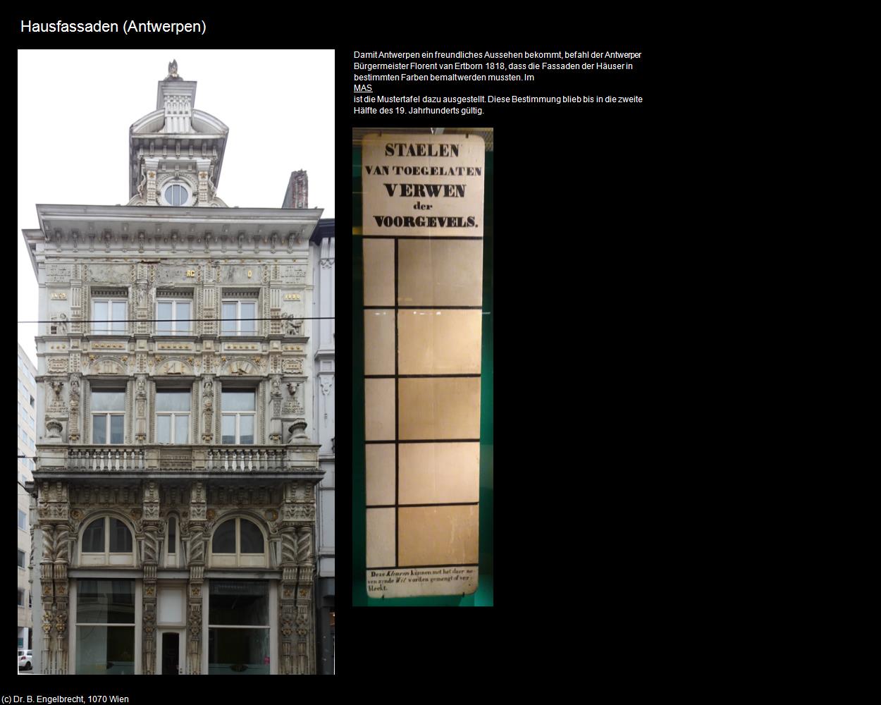Hausfassaden (Antwerpen) in Kulturatlas-BELGIEN(c)B.Engelbrecht