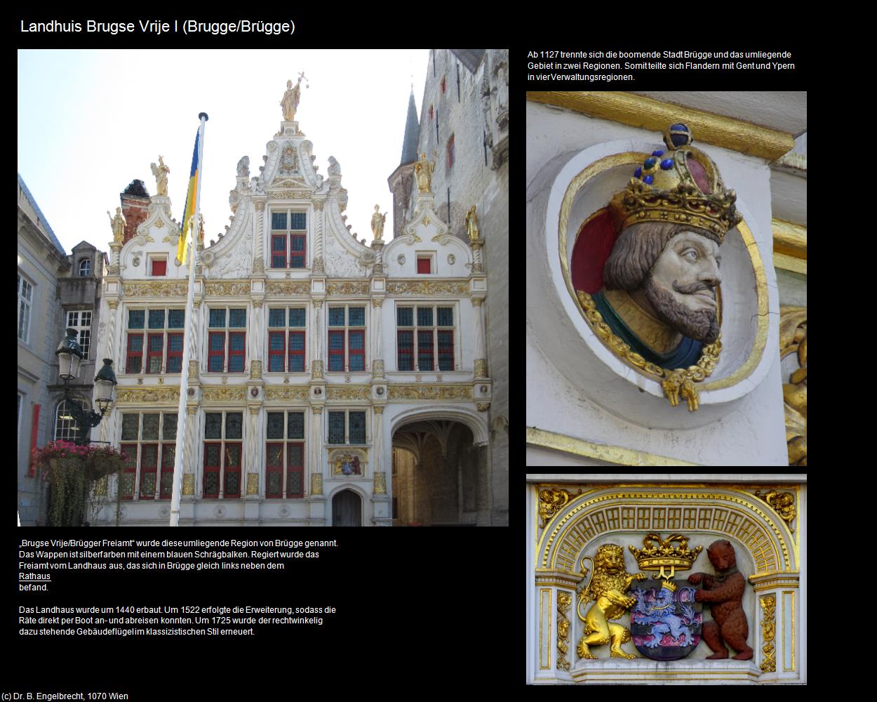 Landhuis Brugse Vrije I (Brugge/Brügge ) in Kulturatlas-BELGIEN(c)B.Engelbrecht