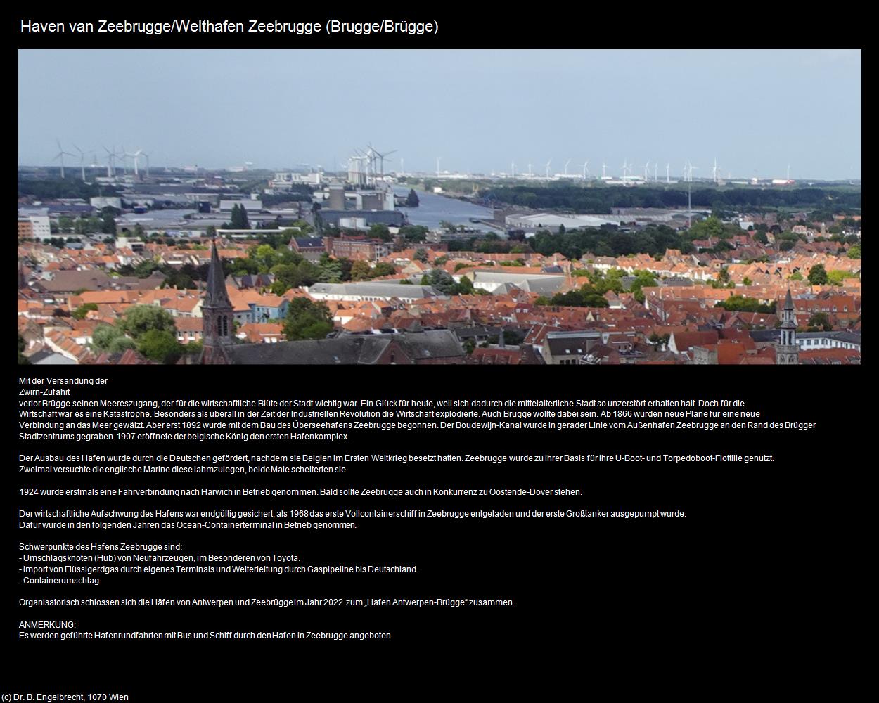 Haven van Zeebrugge/Welthafen (Zeebrugge)  (Brugge/Brügge ) in Kulturatlas-BELGIEN(c)B.Engelbrecht