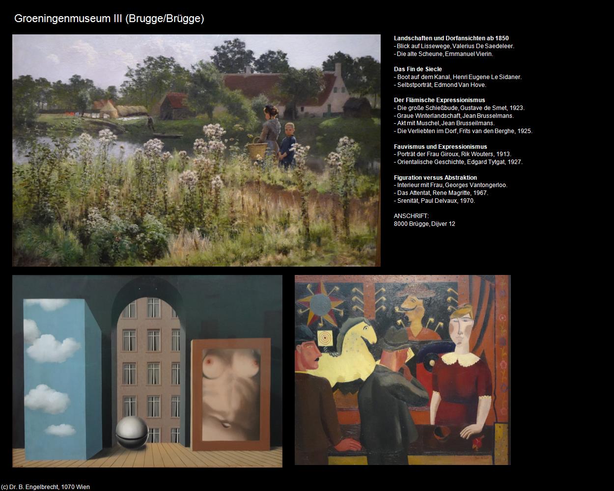 Groeningenmuseum III (Brugge/Brügge ) in Kulturatlas-BELGIEN