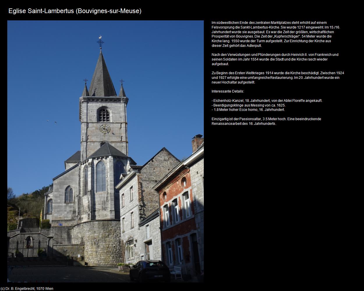 Eglise St. Lambertus (Bouvignes-sur-Meuse) in Kulturatlas-BELGIEN