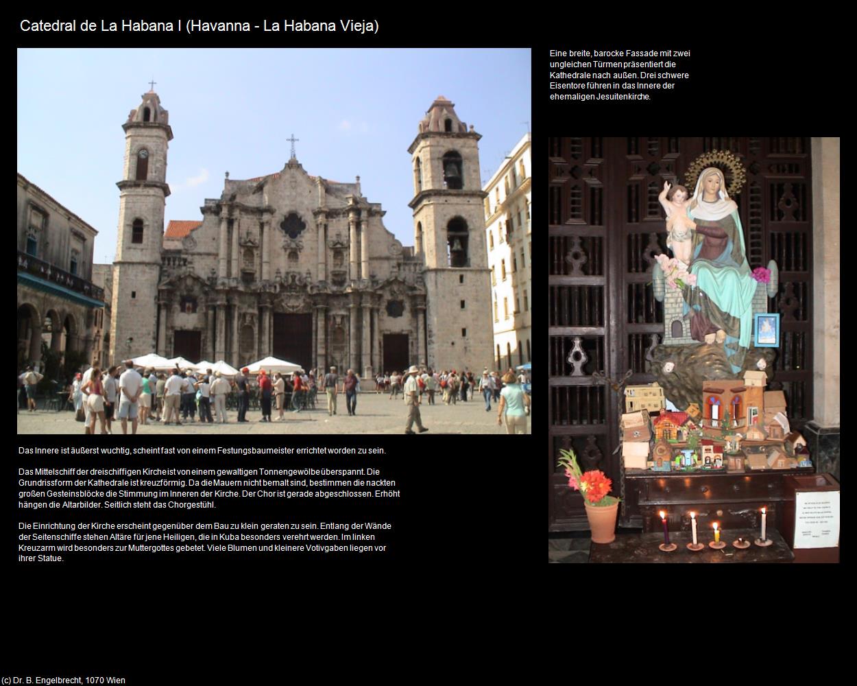 Catedral de La Habana I (Havanna/La Habana) in KUBA