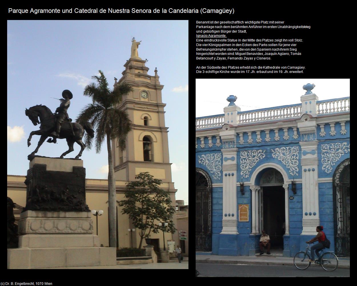 Parque Agramonte und Catedral de Nuestra Senora de la Candelaria (Camagüey) in KUBA(c)B.Engelbrecht