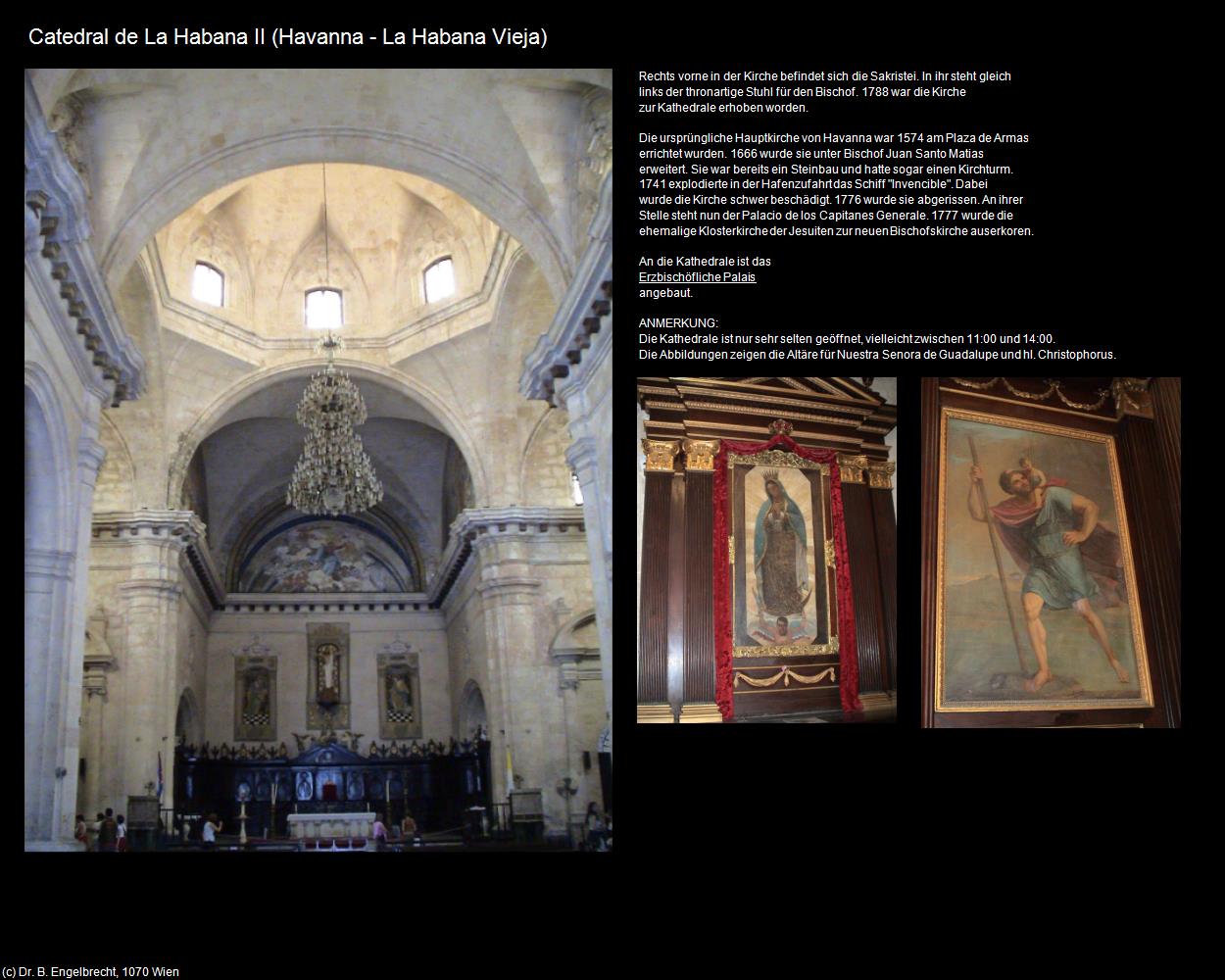Catedral de La Habana II (Havanna/La Habana) in KUBA(c)B.Engelbrecht