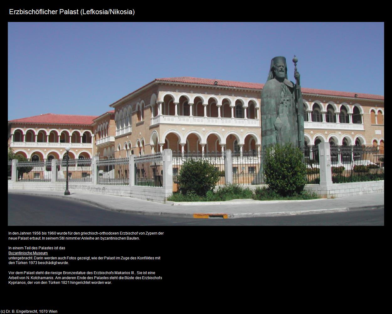 Erzbischöflicher Palast (Lefkosia-Nikosia/CY) in ZYPERN-Insel der Aphrodite(c)B.Engelbrecht