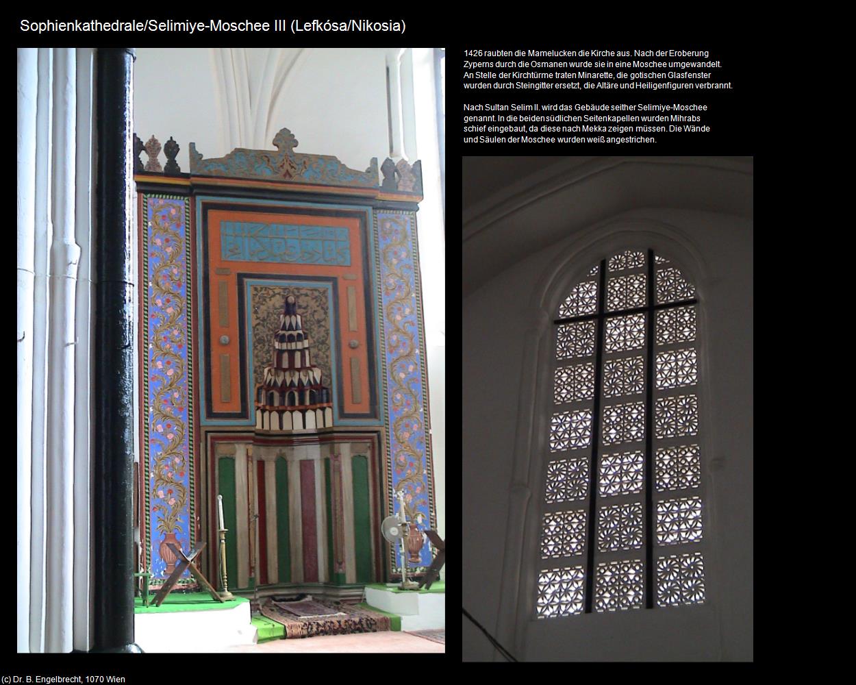 Sophienkathedrale/Selimiye-Moschee III (Lefkósa-Nikosia/TRNC) in ZYPERN-Insel der Aphrodite