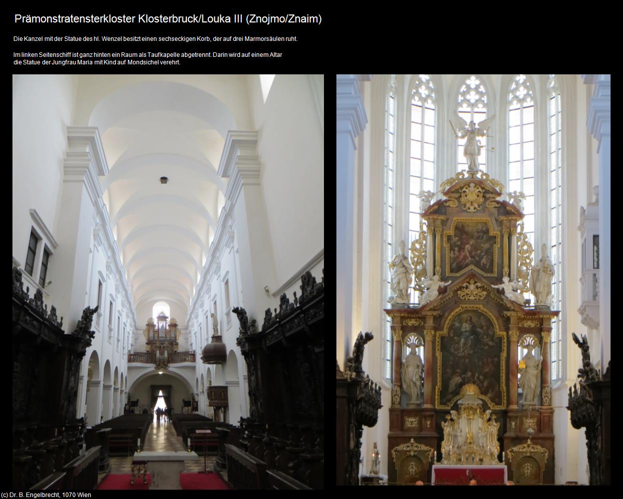 Prämonstratenserstift Klosterbruck/Louka III (Znojmo/Znaim) in Kulturatlas-TSCHECHIEN