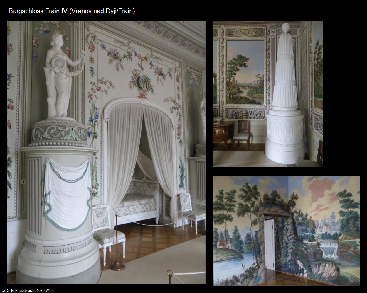 Burgschloss Frain IV (Vranov nad Dyji/Frain) in Kulturatlas-TSCHECHIEN