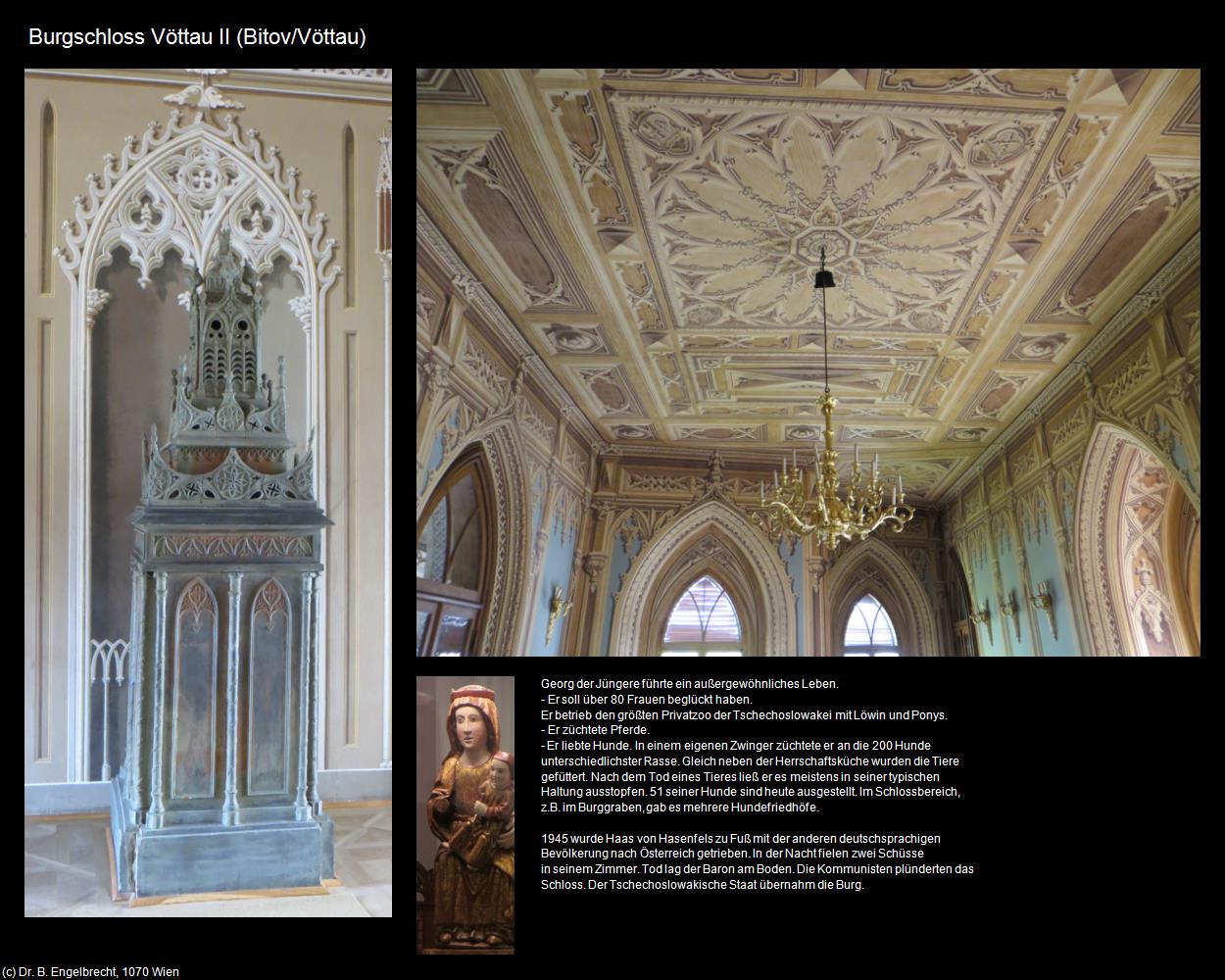 Burgschloss Vöttau II (Bitov/Vöttau) in Kulturatlas-TSCHECHIEN