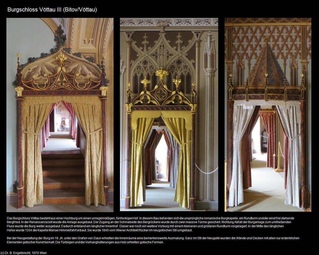 Burgschloss Vöttau III (Bitov/Vöttau) in Kulturatlas-TSCHECHIEN