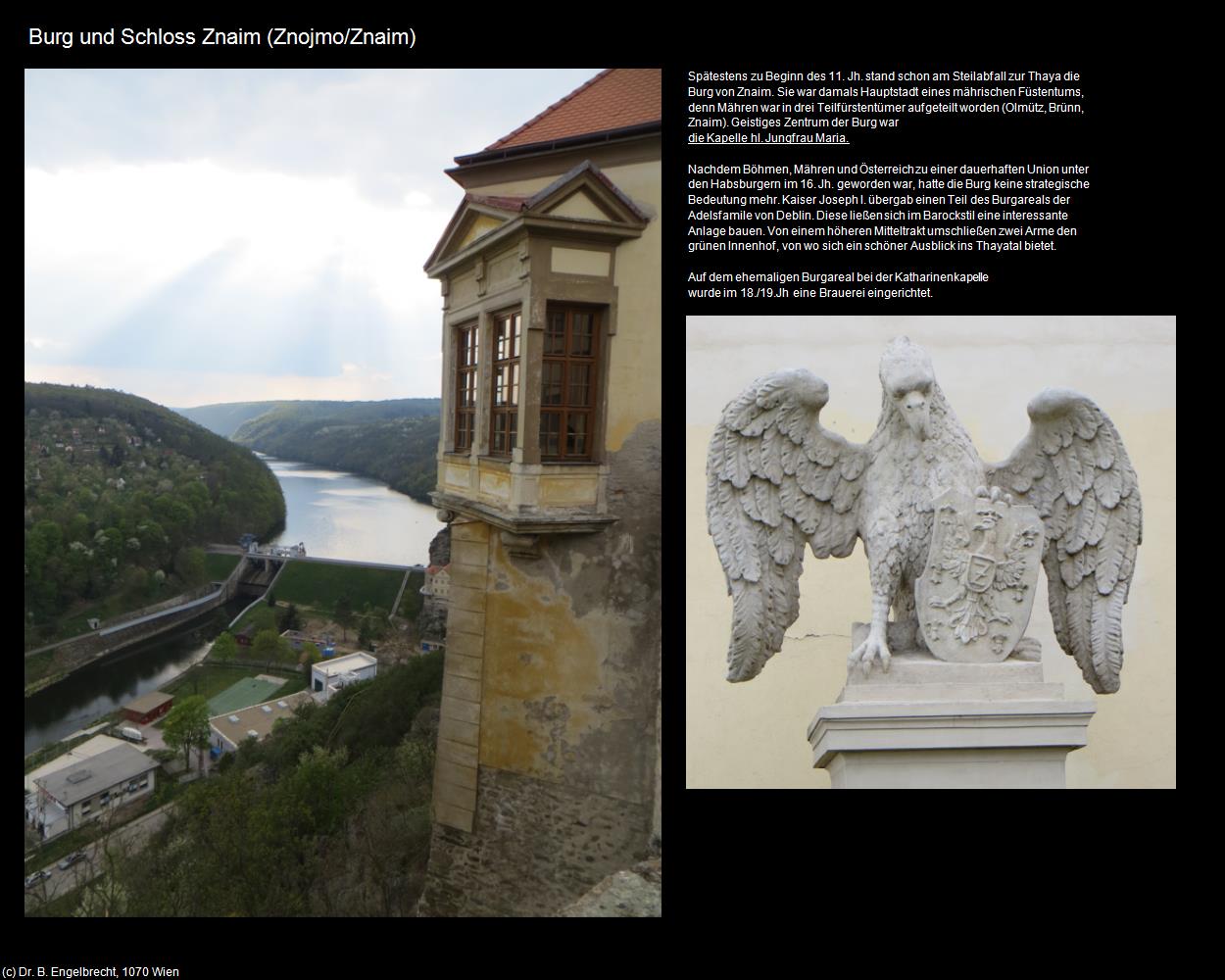 Burg und Schloss Znaim (Znojmo/Znaim) in Kulturatlas-TSCHECHIEN(c)B.Engelbrecht