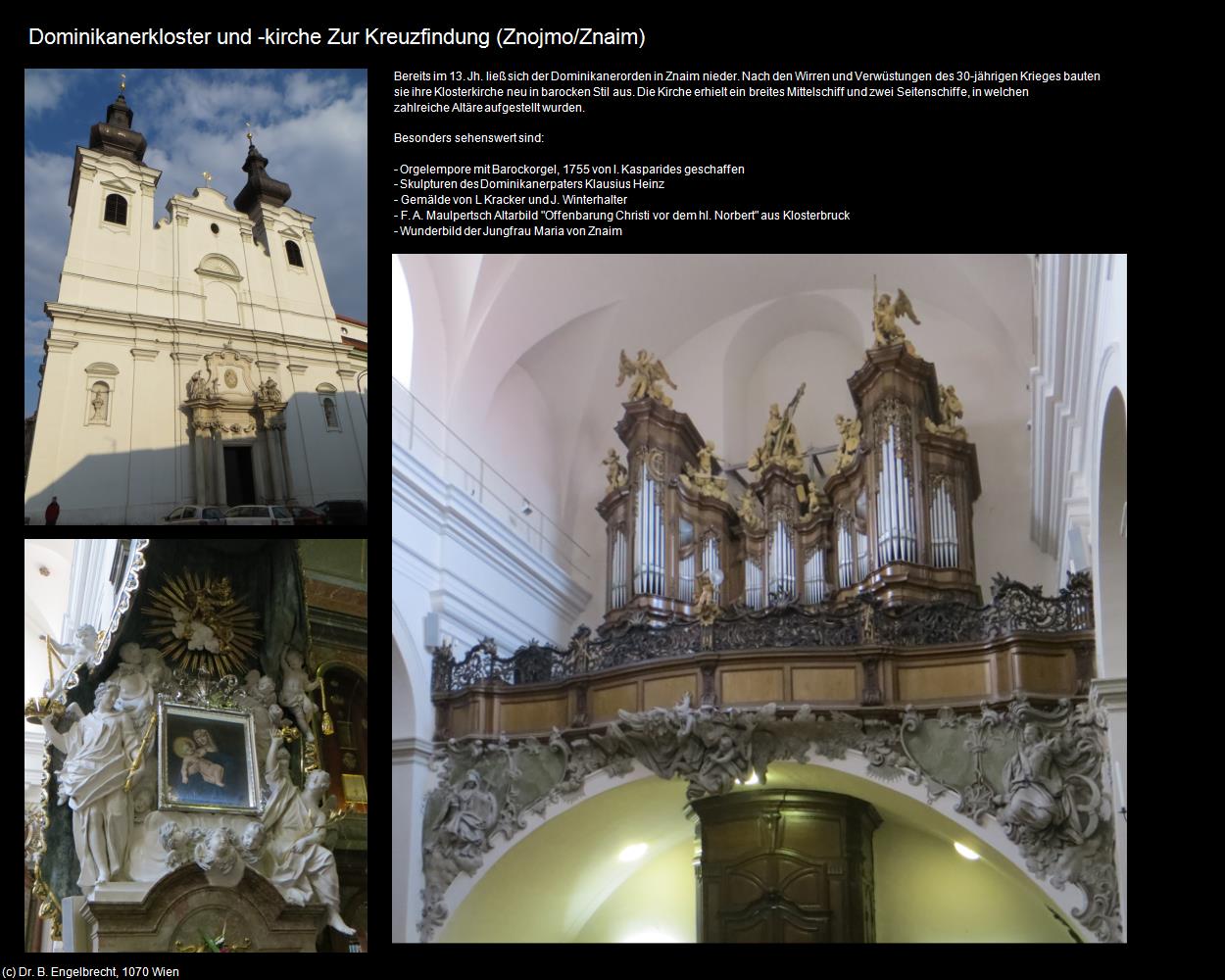 Dominikanerkloster Zur Kreuzfindung  (Znojmo/Znaim) in Kulturatlas-TSCHECHIEN