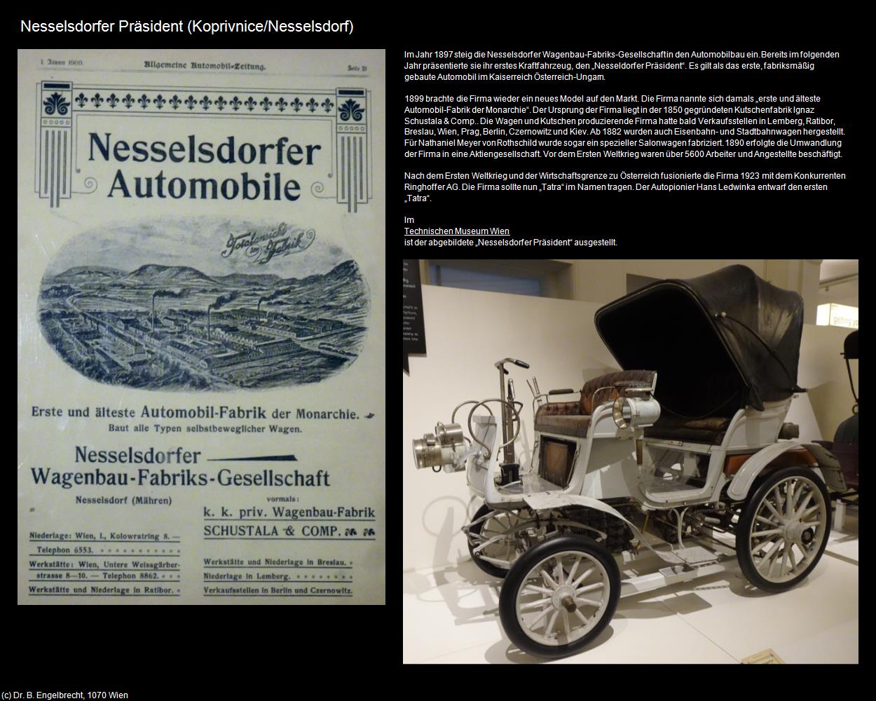 Nesselsdorfer Präsident (Koprivnice/Nesselsdorf) in Kulturatlas-TSCHECHIEN(c)B.Engelbrecht