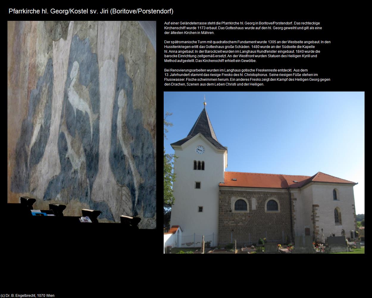 Pfk. hl. Georg (Boritove/Porstendorf) in Kulturatlas-TSCHECHIEN