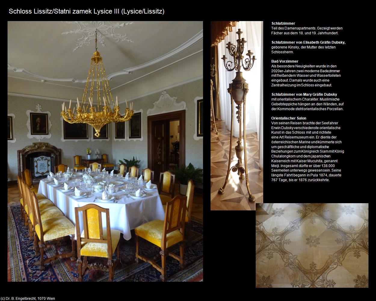 Schloss Lissitz III (Lysice/Lissitz) in Kulturatlas-TSCHECHIEN