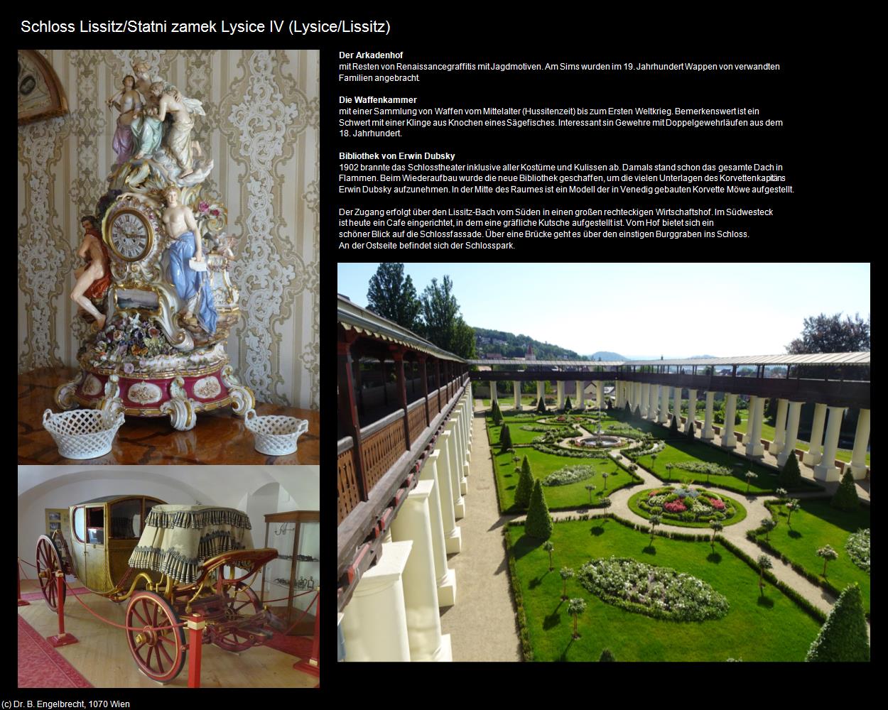 Schloss Lissitz IV (Lysice/Lissitz) in Kulturatlas-TSCHECHIEN