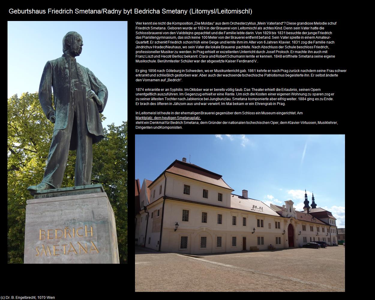 Geburtshaus Friedrich Smetana (Litomysl/Leitomischl) in Kulturatlas-TSCHECHIEN(c)B.Engelbrecht