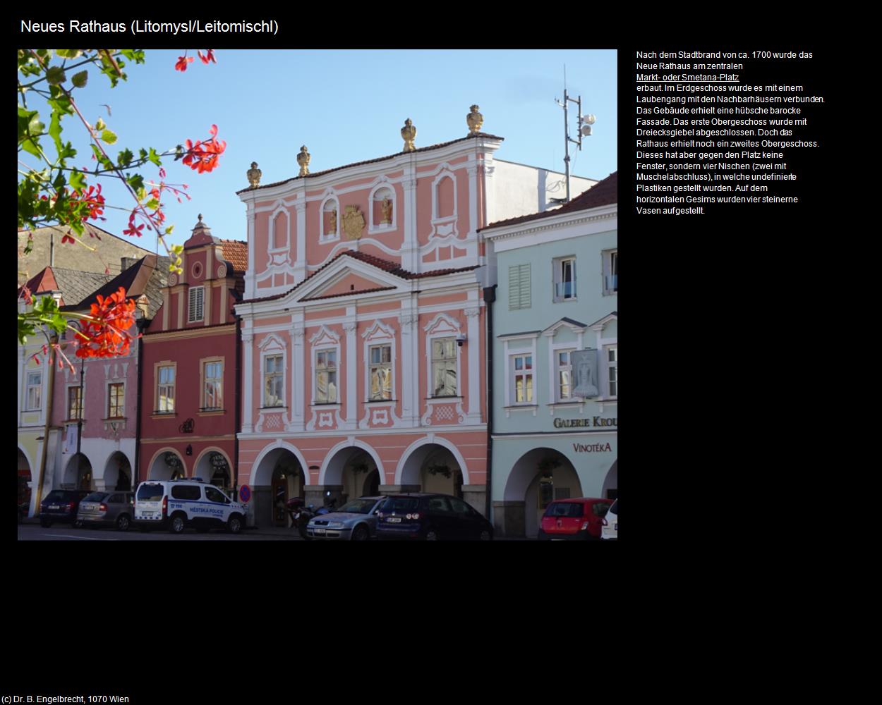 Neues Rathaus (Litomysl/Leitomischl) in Kulturatlas-TSCHECHIEN(c)B.Engelbrecht