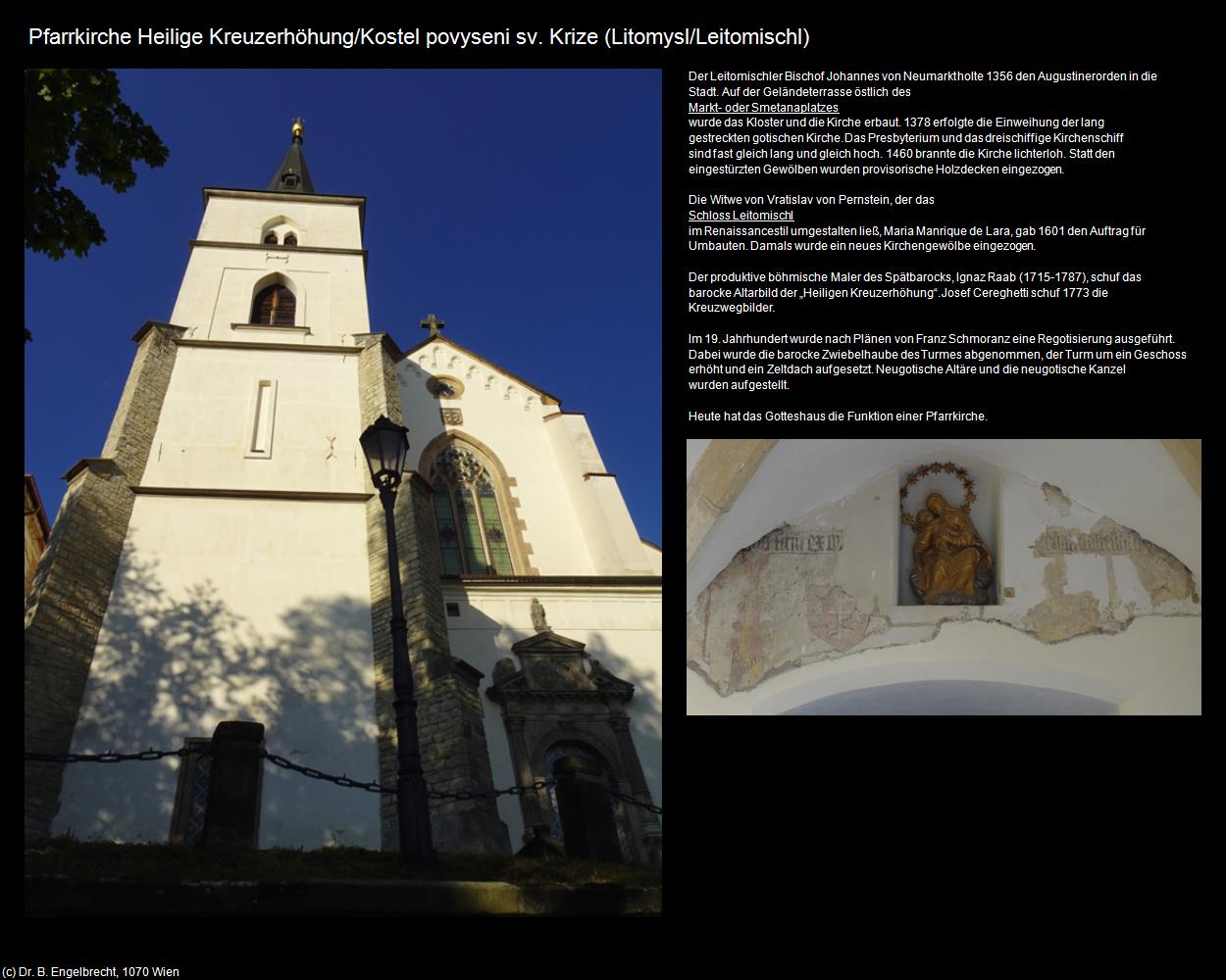 Pfk. Heilige Kreuzerhöhung (Litomysl/Leitomischl) in Kulturatlas-TSCHECHIEN(c)B.Engelbrecht