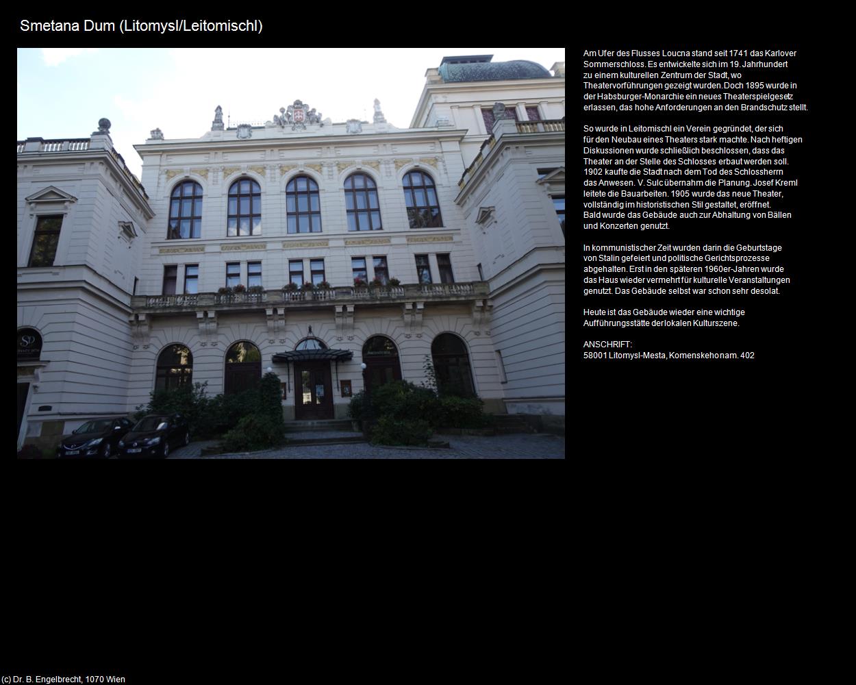 Smetana Dum (Litomysl/Leitomischl) in Kulturatlas-TSCHECHIEN