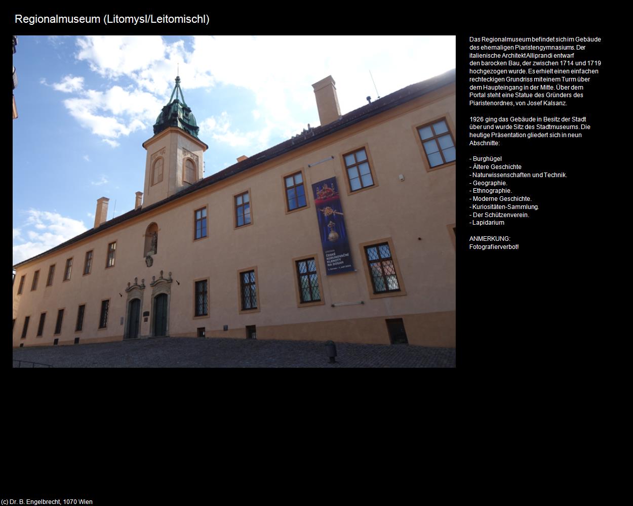 Regionalmuseum (Litomysl/Leitomischl) in Kulturatlas-TSCHECHIEN