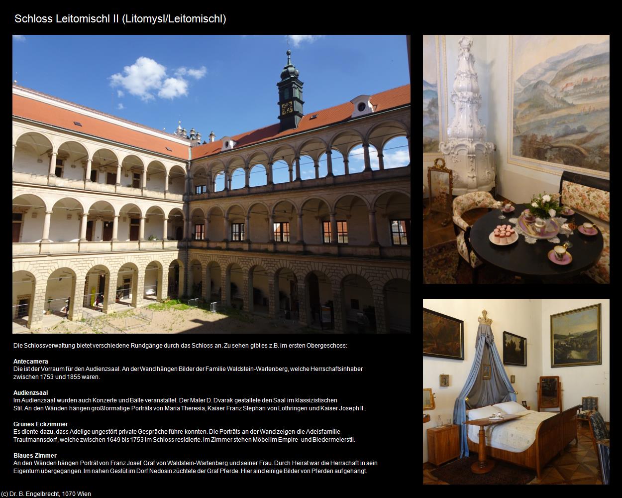Schloss Leitomischl II (Litomysl/Leitomischl) in Kulturatlas-TSCHECHIEN