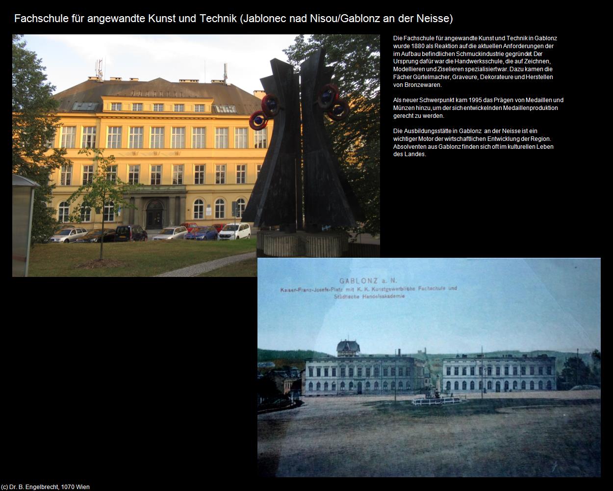 Fachschule für angewandte Kunst und Technik (Jablonec nad Nisou/Gablonz an der Neisse) in Kulturatlas-TSCHECHIEN