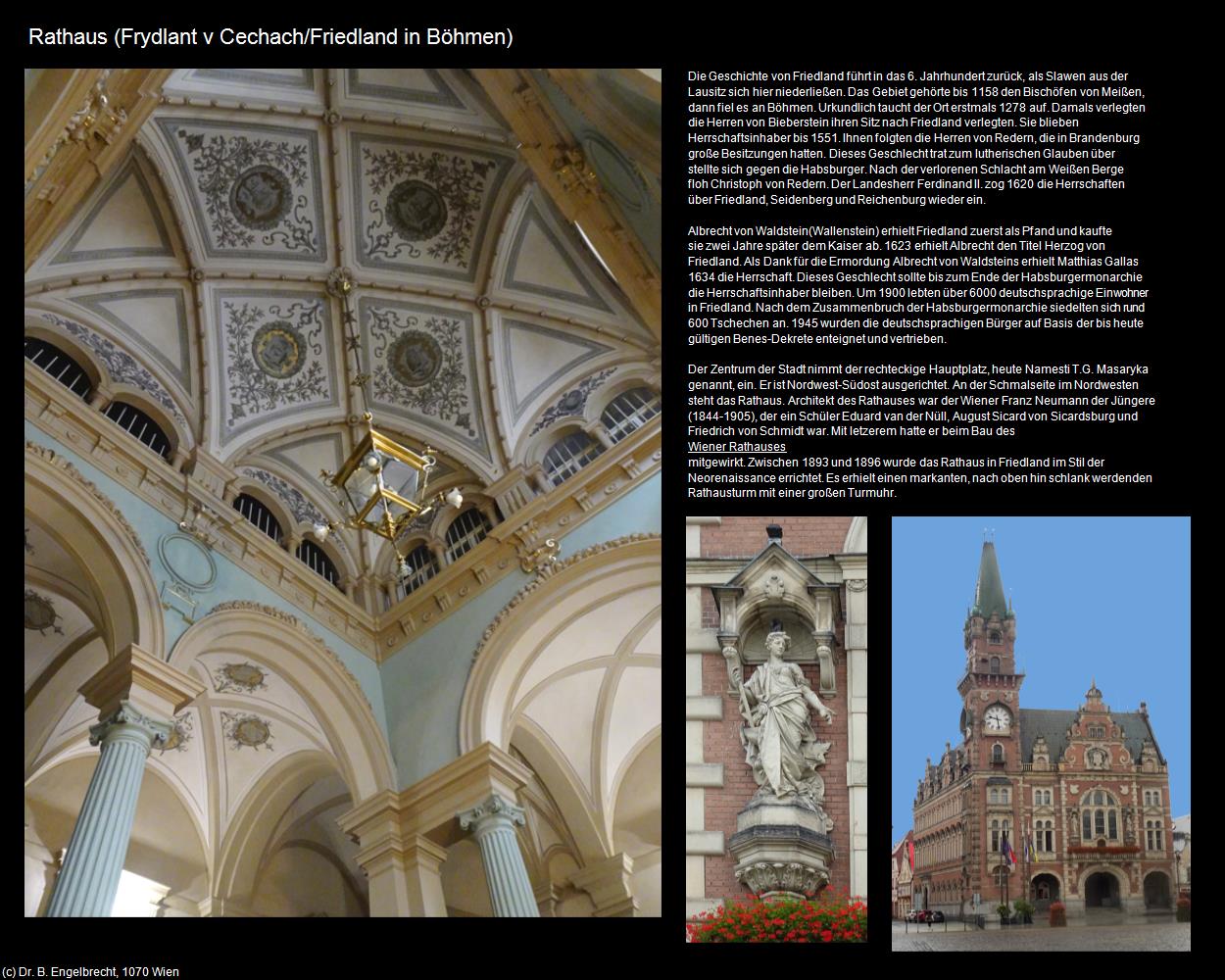 Rathaus (Frydlant v Cechach/Friedland in Böhmen) in Kulturatlas-TSCHECHIEN(c)B.Engelbrecht