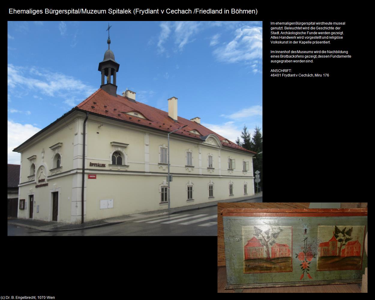 Ehem. Bürgerspital (Frydlant v Cechach/Friedland in Böhmen) in Kulturatlas-TSCHECHIEN