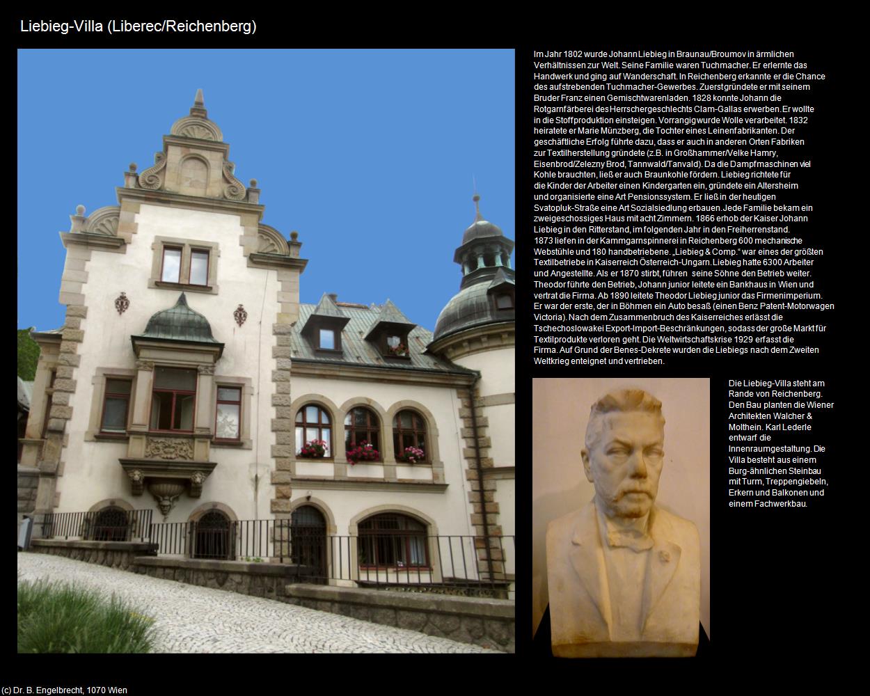 Liebieg-Villa (Liberec/Reichenberg) in Kulturatlas-TSCHECHIEN