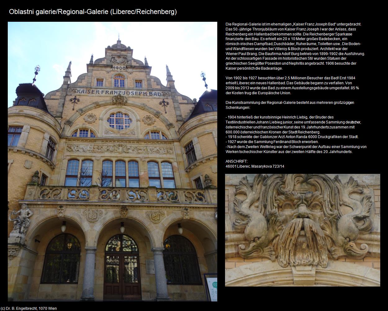 Regional-Galerie (Liberec/Reichenberg) in Kulturatlas-TSCHECHIEN