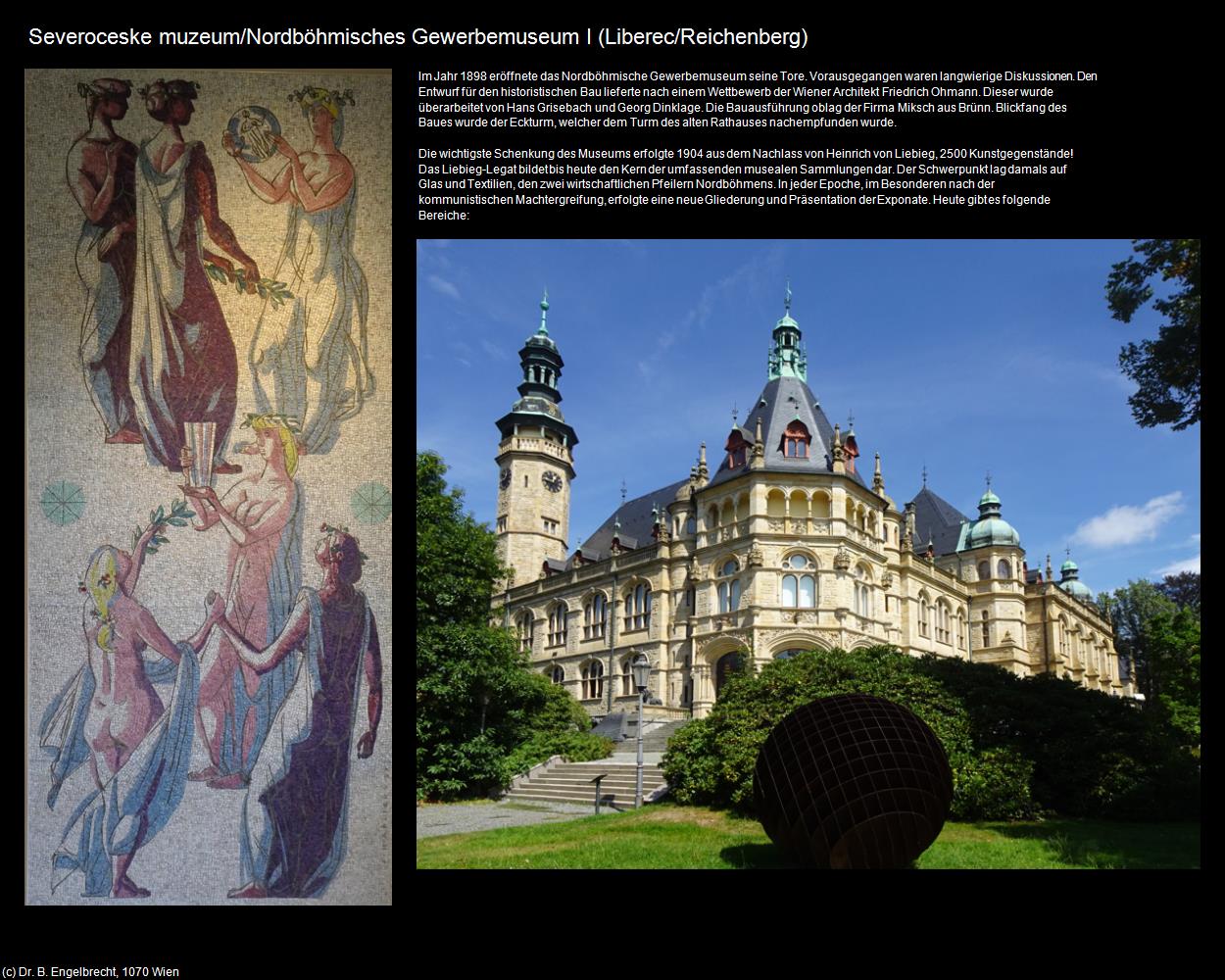Nordböhmisches Gewerbemuseum I (Liberec/Reichenberg) in Kulturatlas-TSCHECHIEN
