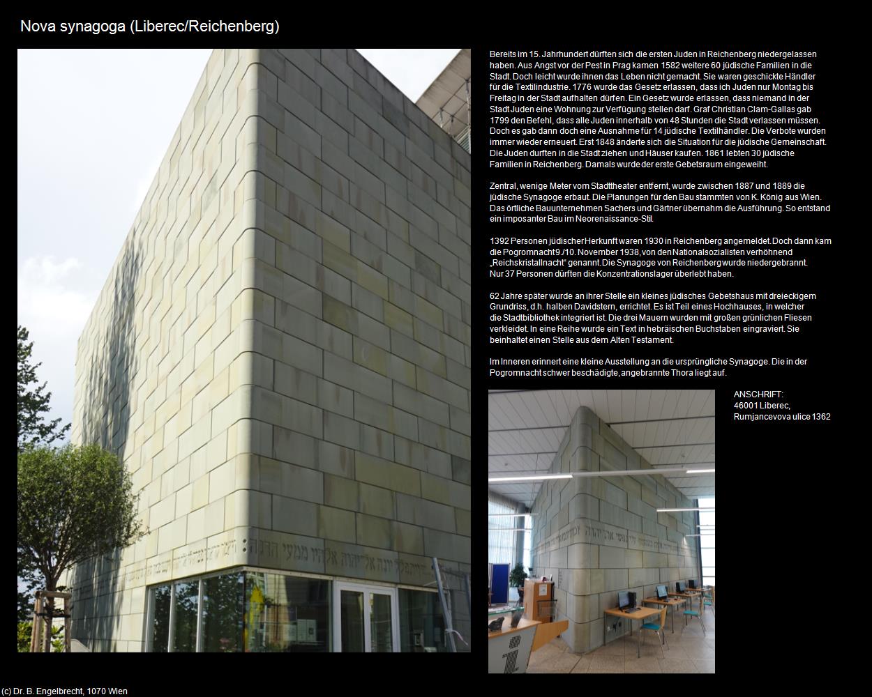 Nova synagoga (Liberec/Reichenberg) in Kulturatlas-TSCHECHIEN