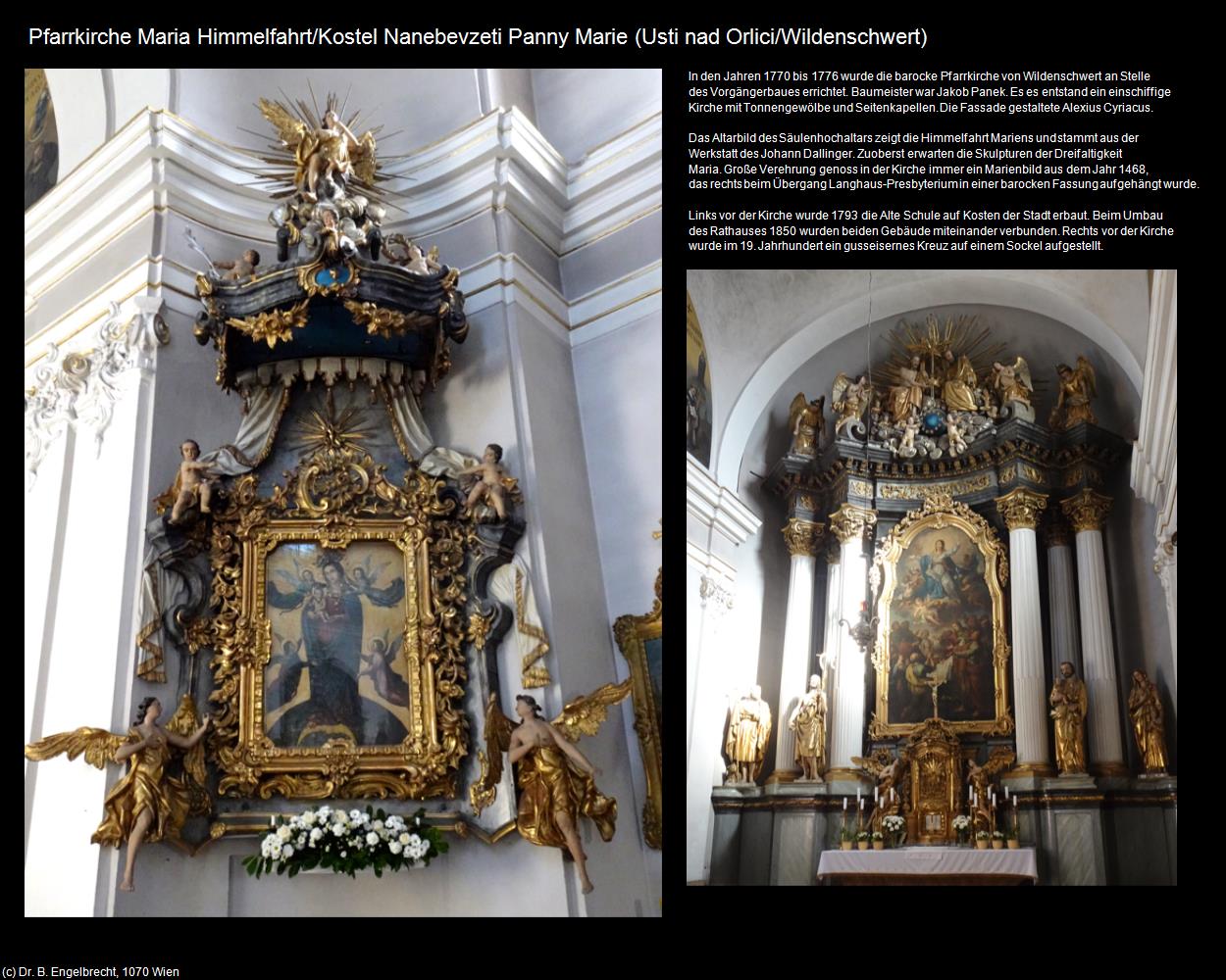 Pfk. Maria Himmelfahrt (Usti nad Orlici/Wildenschwert) in Kulturatlas-TSCHECHIEN