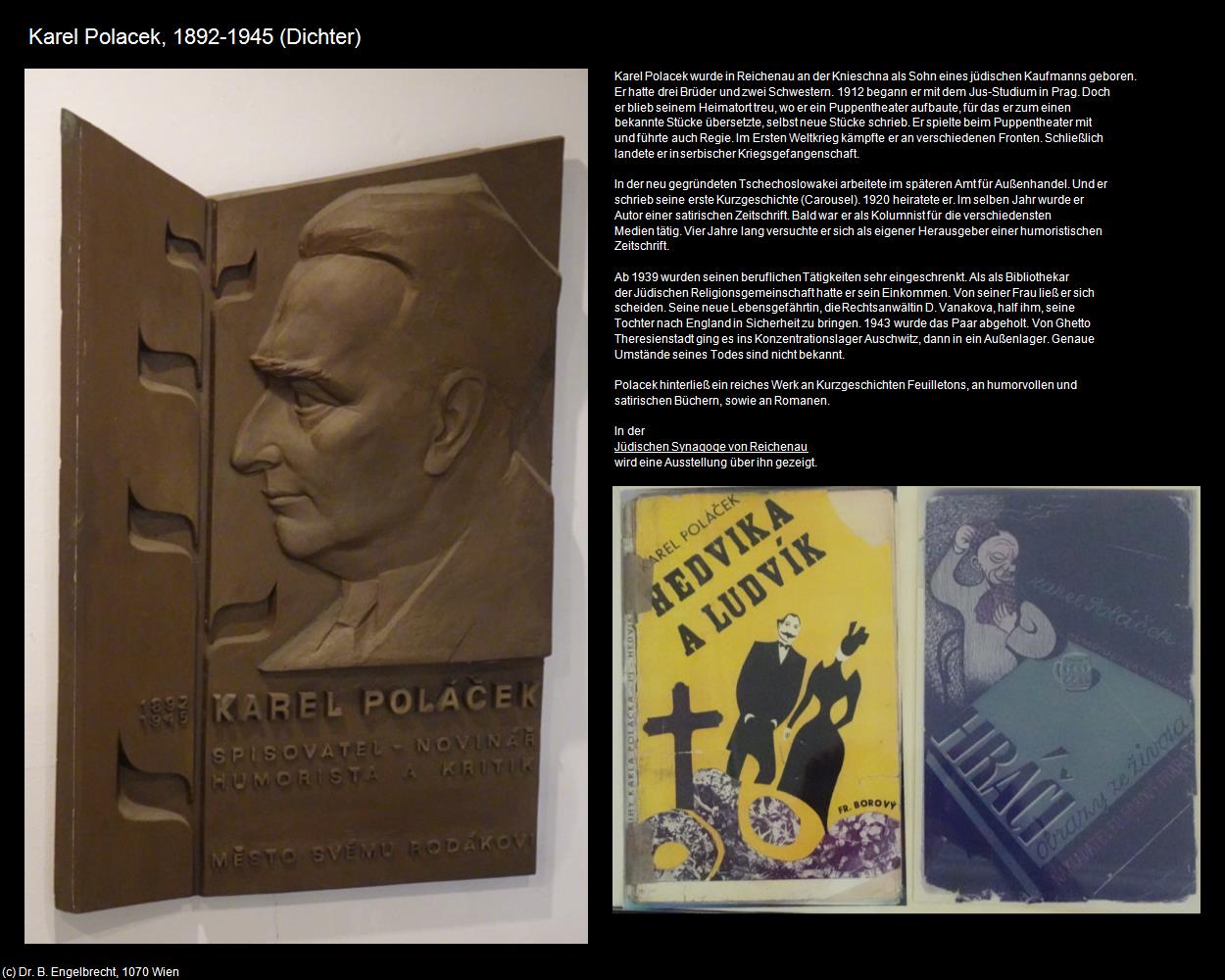 Karel Polacek (Dichter) (Rychnov nad Kneznou/Reichenau an der Knieschna) in Kulturatlas-TSCHECHIEN(c)B.Engelbrecht