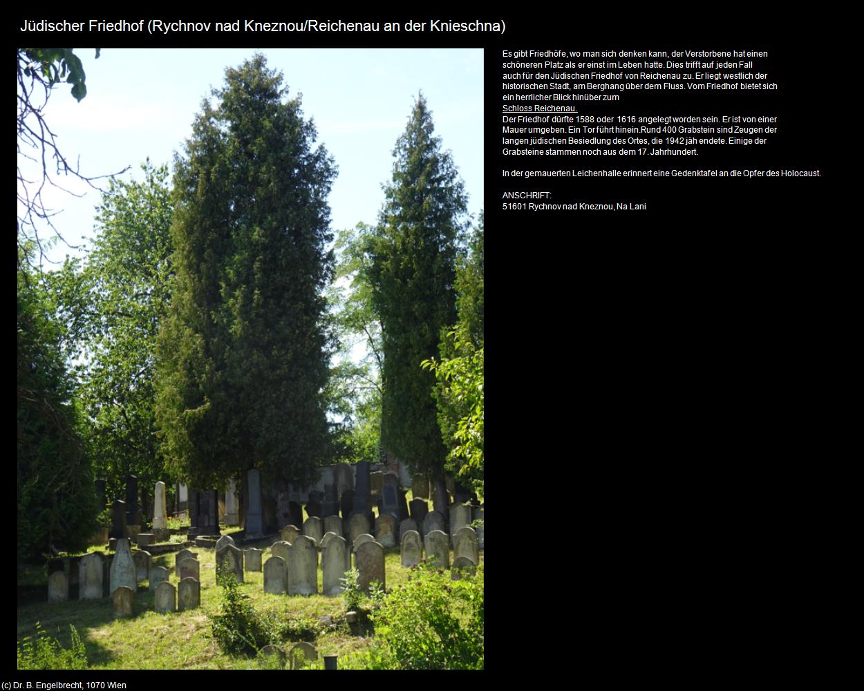 Jüdischer Friedhof) (Rychnov nad Kneznou/Reichenau an der Knieschna) in Kulturatlas-TSCHECHIEN(c)B.Engelbrecht