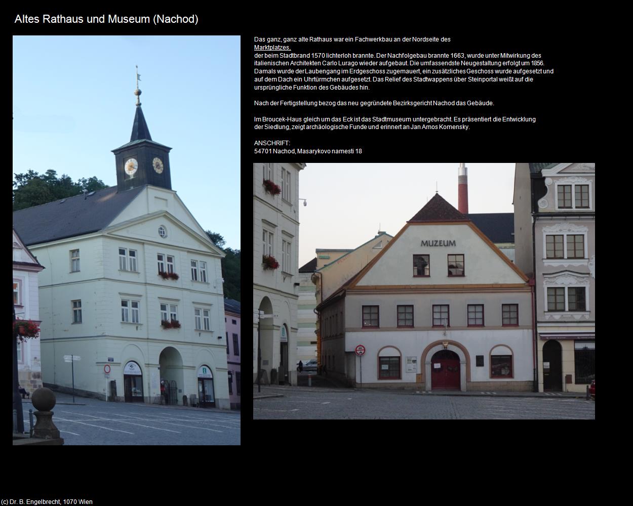 Altes Rathaus und Museum (Nachod) in Kulturatlas-TSCHECHIEN(c)B.Engelbrecht
