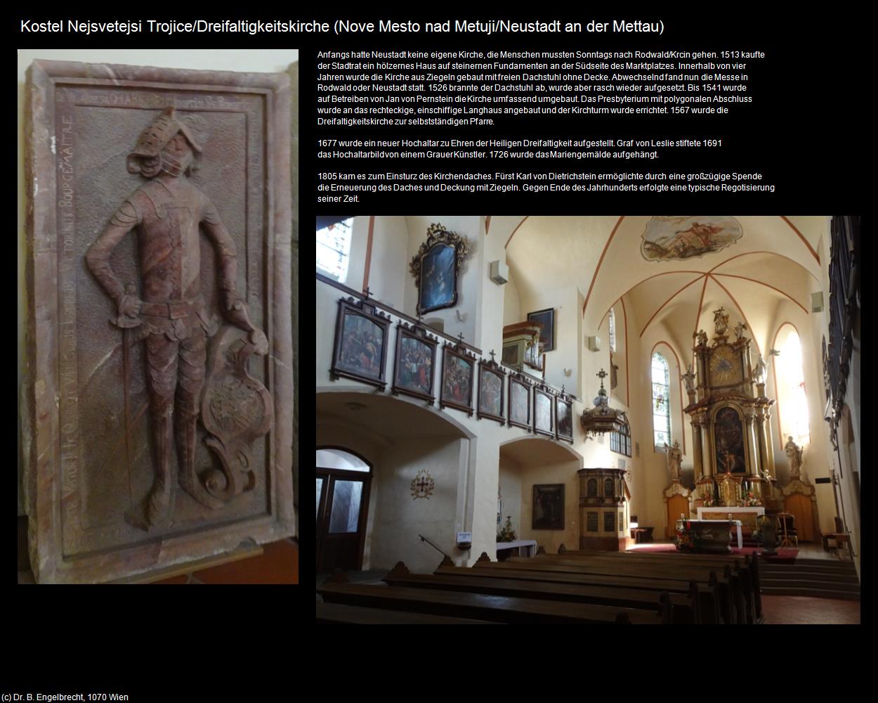 Dreifaltigkeitskirche (Nove Mesto nad Metuji/Neustadt an der Mettau) in Kulturatlas-TSCHECHIEN