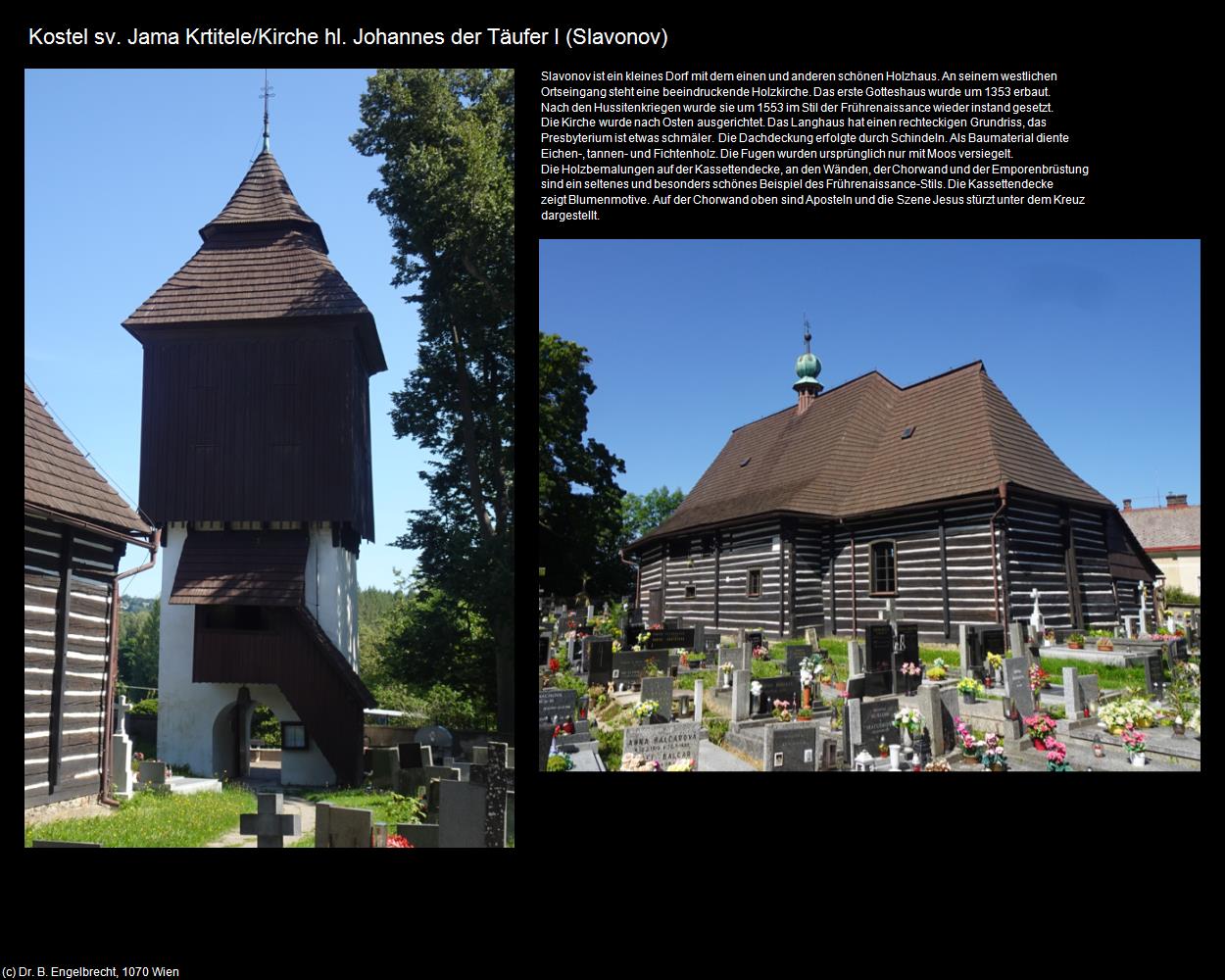 Kirche hl. Johannes der Täufer I (Slavonov) in Kulturatlas-TSCHECHIEN