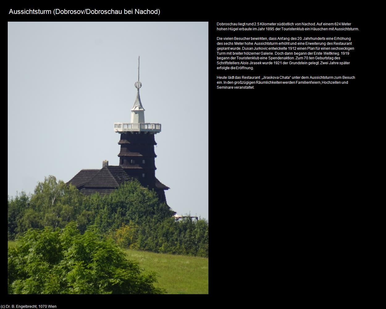 Aussichtsturm (Dobrosov/Dobroschau bei Nachod) in Kulturatlas-TSCHECHIEN