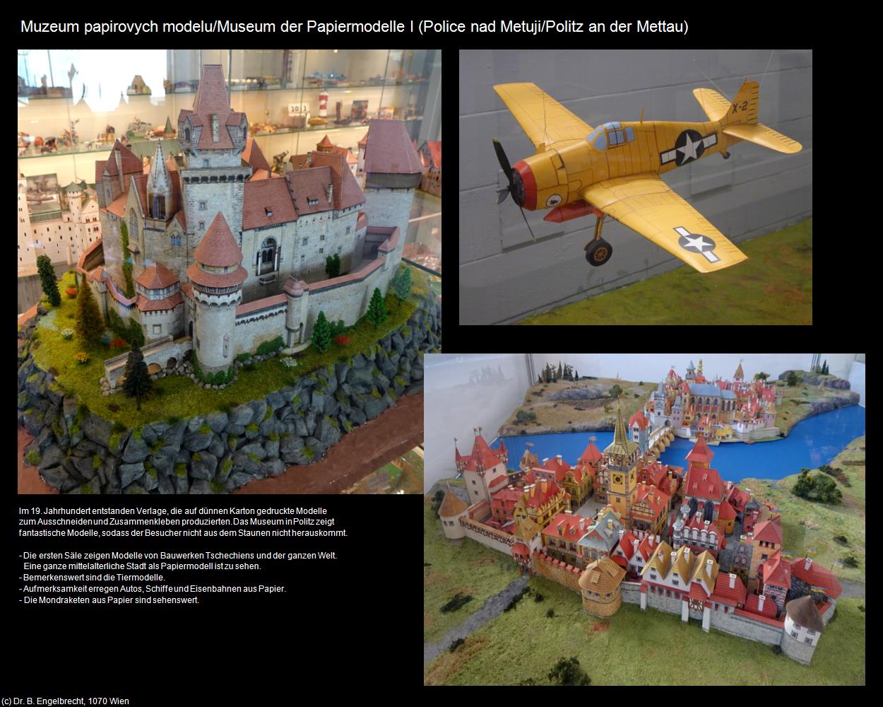 Museum der Papiermodelle I (Police nad Metuji/Politz an der Mettau) in Kulturatlas-TSCHECHIEN