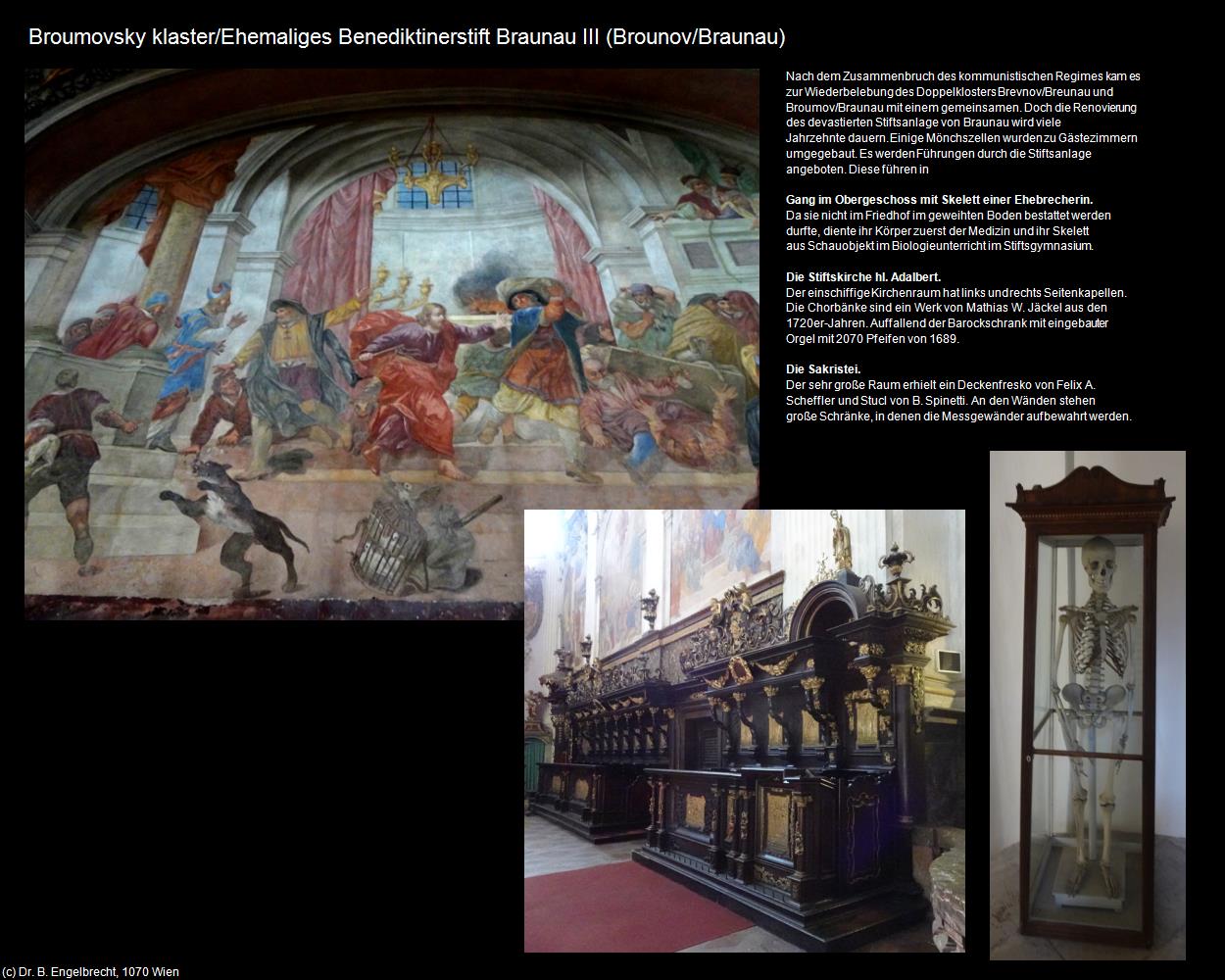 Ehem. Benediktinerstift Braunau III (Brounov/Braunau) in Kulturatlas-TSCHECHIEN